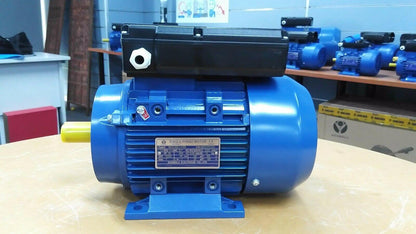 B5 FLANGE 1.1kw/1.5HP 1400rpm motor single-phase 240v REVERSIBLE CSCR shaft 24mm