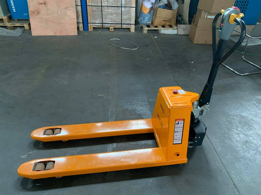 FULL Electric Pallet Jack 1800kg Width 680mm Length 1175mm Fast Charging 48V