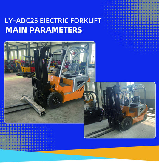 New Electric Forklift - 2.5T Permanent Magnet Synchronous Motor Battery 72V