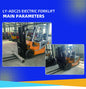 New Electric Forklift - 2.5T Permanent Magnet Synchronous Motor Battery 72V