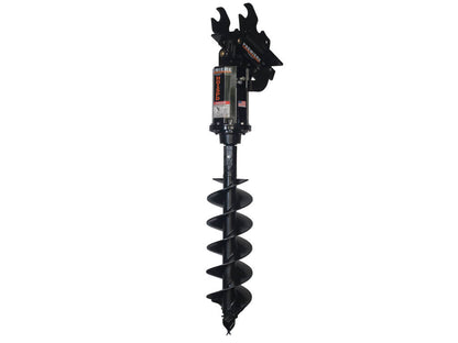 800 * 200 spiral drill for small excavators, including driver and hydraulic pipe