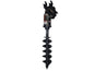 800 * 200 spiral drill for small excavators, including driver and hydraulic pipe