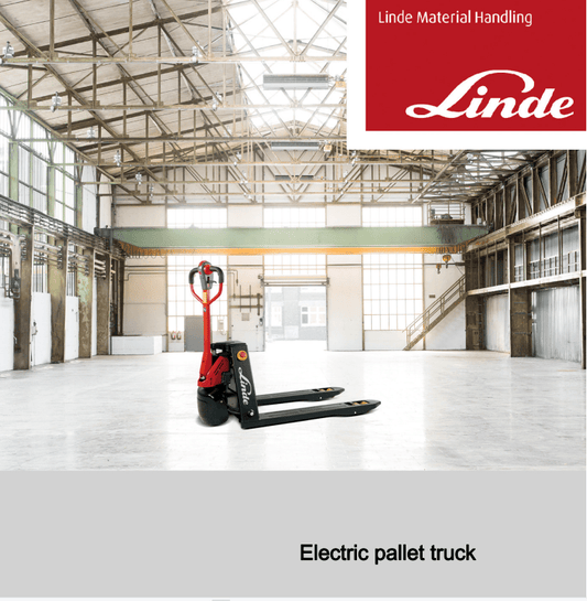 LINDE Full-Electric Pallet Jack 1500kg Width 685mm 1175 fork Fast Charging MT15C 24V 20Ah 480Wh