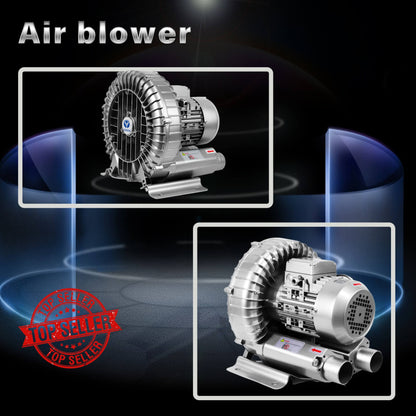 0.25w/0.37HP single phase Air blower Gas pump High pressure suction Fan