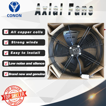 Axial Fan YWF4D 450mm 3 Phase 415V 1400rpm suction 4 pole Evaporate Refrigerated