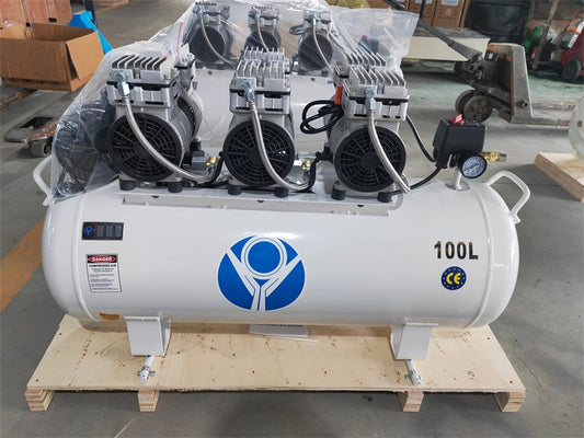 OIL FREE 2.2KW/3HP 100L 11CFM COMPRESSOR 8BAR/115PSI