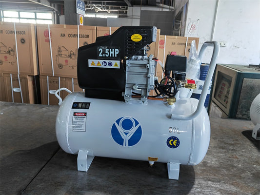 6.8CFM 192L/MIN 50L TANK 8BAR 240V 1.85KW/2.5HP 115PSI PISTON AIR COMPRESSOR