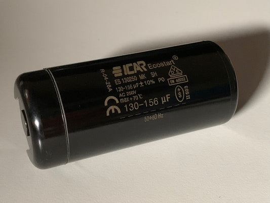 ICAR quality starting capacitor 250VAC 130UF to 156uf Motor Fan 50/60Hz