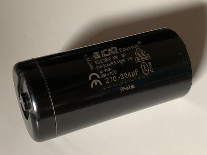 ICAR quality starting capacitor 250VAC 270UF - 324 uF Motor Fan 50/60Hz