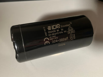 ICAR quality starting capacitor 250VAC 327UF - 389 uF Motor Fan 50/60Hz