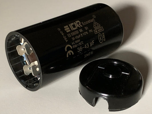 ICAR quality starting capacitor 250VAC 36 to 43uf Motor Capacitor 50/60Hz