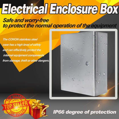 304 stainless Steel 1.5mm Electrical Enclosure Box 600x800x400 IP66