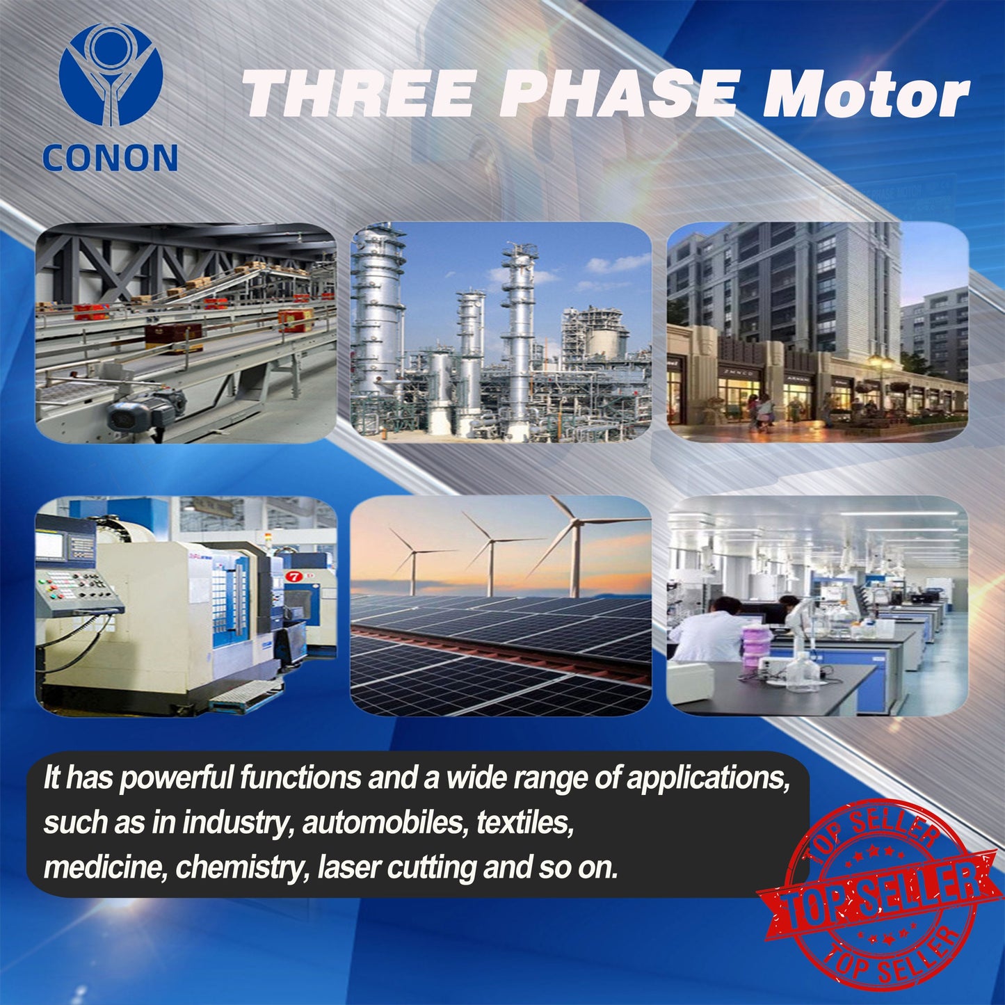 0.75kw 1hp 4 pole 1400RPM Three-phase asynchronous motor reduced frame 71