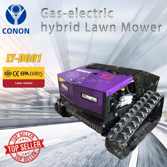 Remote Control Electric & Gasoline Lawn Mower Robot Grass Weeding Machine