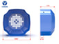 Frame number 80-132YX3 three-phase asynchronous motor fan cover 4 mounting holes