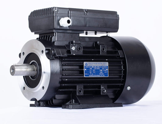 B34 FLANGE 3.7kw/5HP 2800rpm motor single-phase 240v REVERSIBLE CSCR shaft 28mm