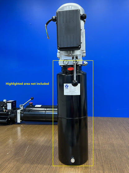 Three phase 2.2kw 2800rpm Hydraulic spline motor vehicle CAR lift hoist 9 spins