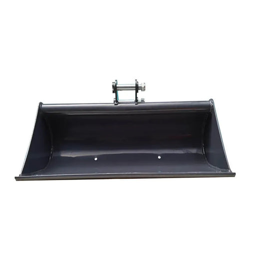 80cm Toothless flat buckettrenching bucket attachment, used for small excavator