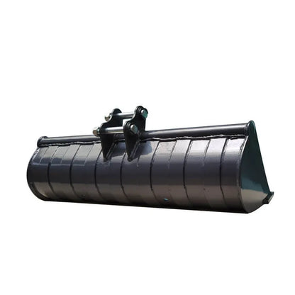 80cm Toothless flat buckettrenching bucket attachment, used for small excavator