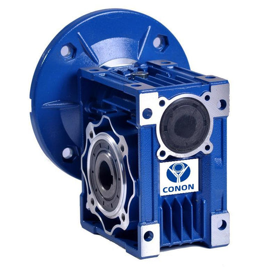 Worm Drive Gearbox NMRV075 60:1 ratio B5 Flange 19mm input shaft Speed reducer