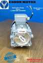 Single phase 2.2kw Hydraulic pump spline motor 2800rpm vehicle lift hoist 9 spin