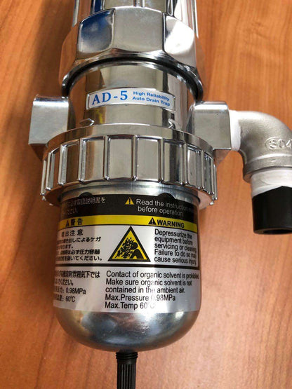 Semi auto drains for inline filter tank, condensate drain, spray painting AD-5