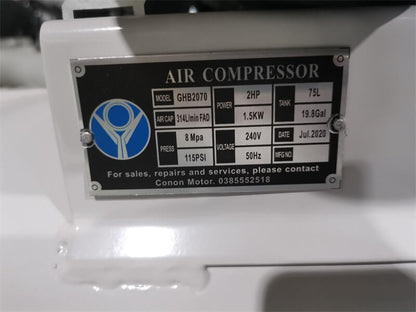 Conon Motor PISTON AIR COMPRESSOR