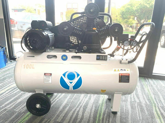 12CFM 342L/MIN 100L TANK SINGLE 8BAR 240V 2.2KW/3HP 120PSI PISTON AIR COMPRESSOR