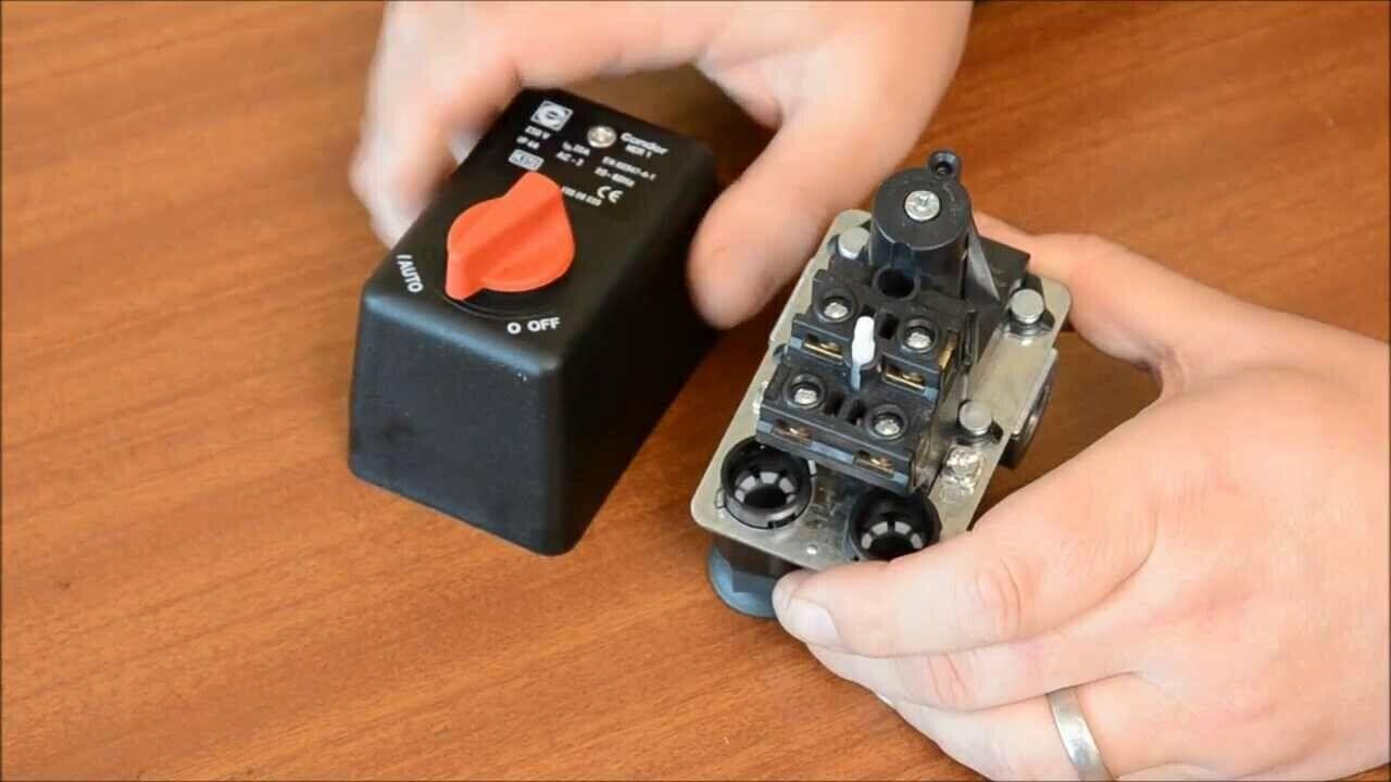 Condor MDR 1/11 EV1S Pressure switch Single outlet 1/4" Alu unloader valves