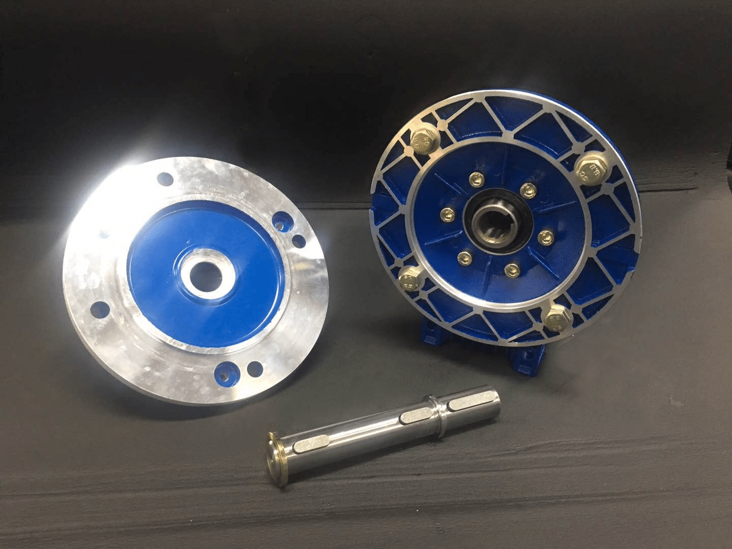 Single Phase 0.25kW 0.34HP 1400rpm Electric Motor & Worm Gearbox Type 075
