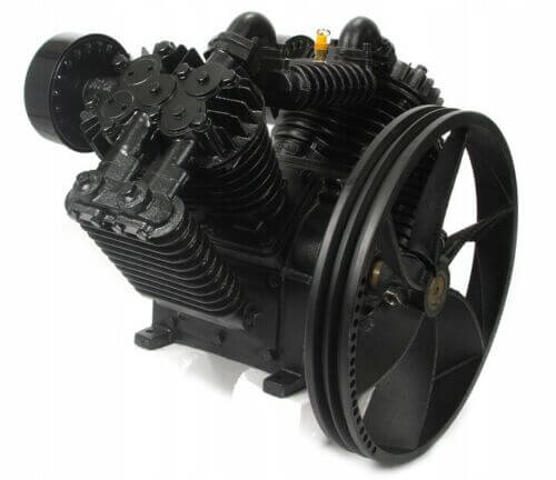 HIGH PRESSURE 2 STAGES COMPRESSOR PUMP 42CFM 175PSI 13BAR CASTIRON MADE 10HP